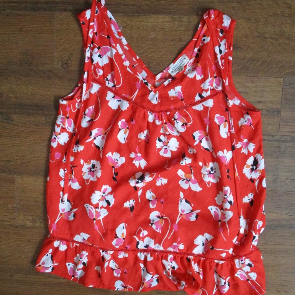 crescent for stitch fix floral blouse